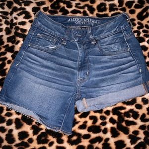 American eagle jean shorts
